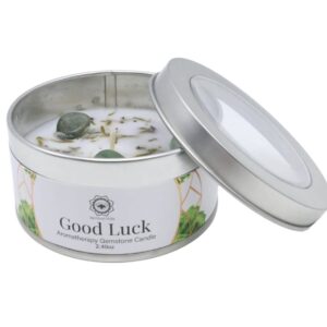 Candela Green Tree 'Buona Fortuna' Avventurina Verde + Patchouli 70 gr