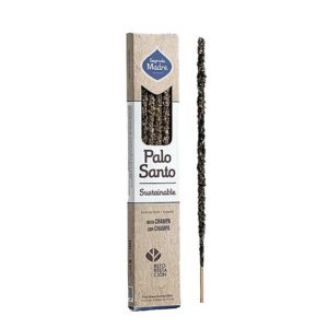 Sagrada Madre Incenso Linea Palo Santo - Palo Santo con Champa 8 Sticks
