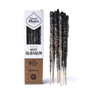 Sagrada Madre Incenso Linea alle Erbe - Olibano Bianco 8 Sticks
