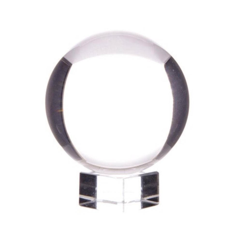 Sfera di Cristallo K9 Optical Glass 60 mm